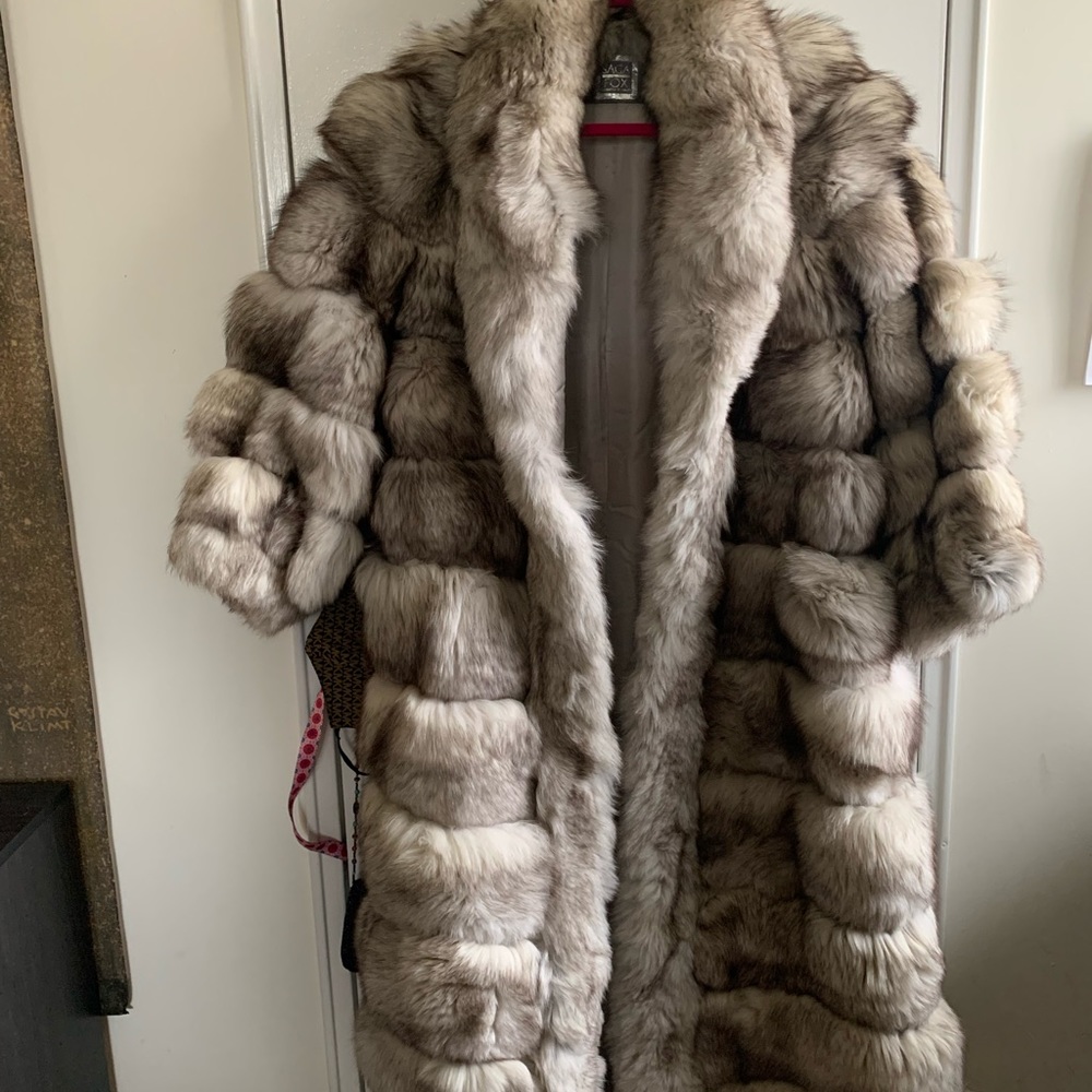 Full Length Fox Coat